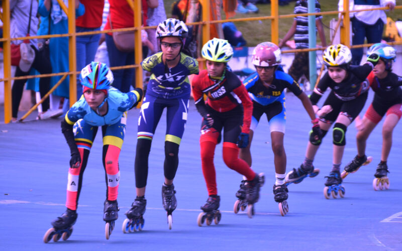 Twelve LXT Club players at the World Roller Skating Championships Trials