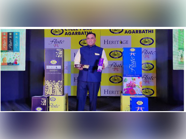 Cycle Pure Agarbathi Launches Heritage and Flute Range of Agarbathies