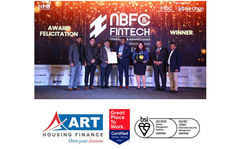 ART Housing Finance Wins Three Prestigious Awards