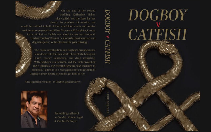 Indian born bestselling author Luke Gracias launches third novel ‘Dogboy v Catfish’