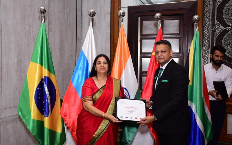 Mr Sameep Shastri Elected as Vice Chairman BRICS Chamber of Commerce and Industry for the Year 2023-2026