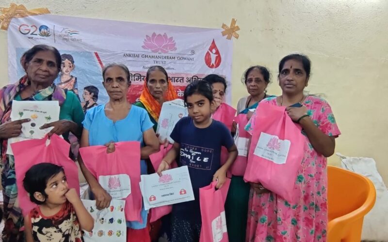 Kamala Ankibai Ghamandiram Trust’s Initiative for an Anemia-Free India goes to Jawahar Nagar, Goregaon