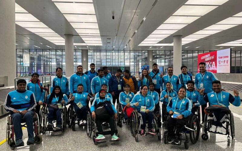 Indian Para Power Lifters, Coached by Tanvir Logani, Set out for Asian Para Games
