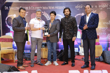Producer & Actor Shantanu Bhamare Awarded as Best Producer & Actor in Maharashtra Ratna Gaurav Puraskaar!