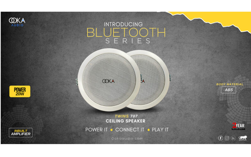 Ooka Audio Unveils a Breakthrough in Sound Technology with Wireless Ceiling Bluetooth Speakers