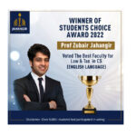 Jahangir Tutorials Voted Best CS Classes in English for CSEET, CS Executive, and CS Professional