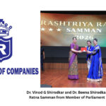 Goa Entrepreneur & Philanthropist Dr. Vinod G. Shirodkar Honoured with Prestigious ‘Rashtriya Samman’ at Bharat Mandapam, New Delhi