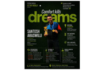 Why Santosh Araswilli Is More Than an International Table Tennis Player – He’s Building a Culture of Performance