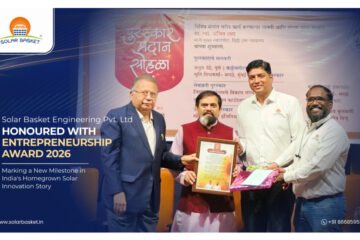 Solar Basket Engineering Private Limited Honoured With Entrepreneurship Award 2026, Marking a New Milestone in India’s Homegrown Solar Innovation Story